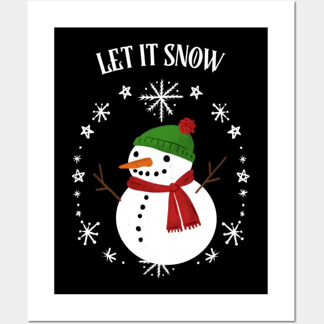 Let It Snow Wall Art by MONMON-75